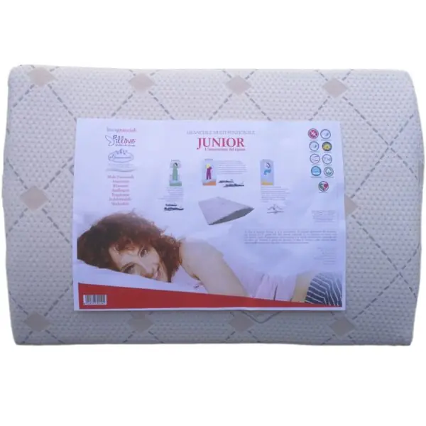 Pillove il Guanciale Cuscino Multifunzionale Junior Jaco Anatomico Antireflusso Anallergico Antibatterico