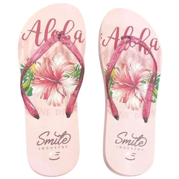 Smile Industry Infradito Donna Estive, Aloha 40 41 Sandali Spiaggia Piscina Mare Antiscivolo