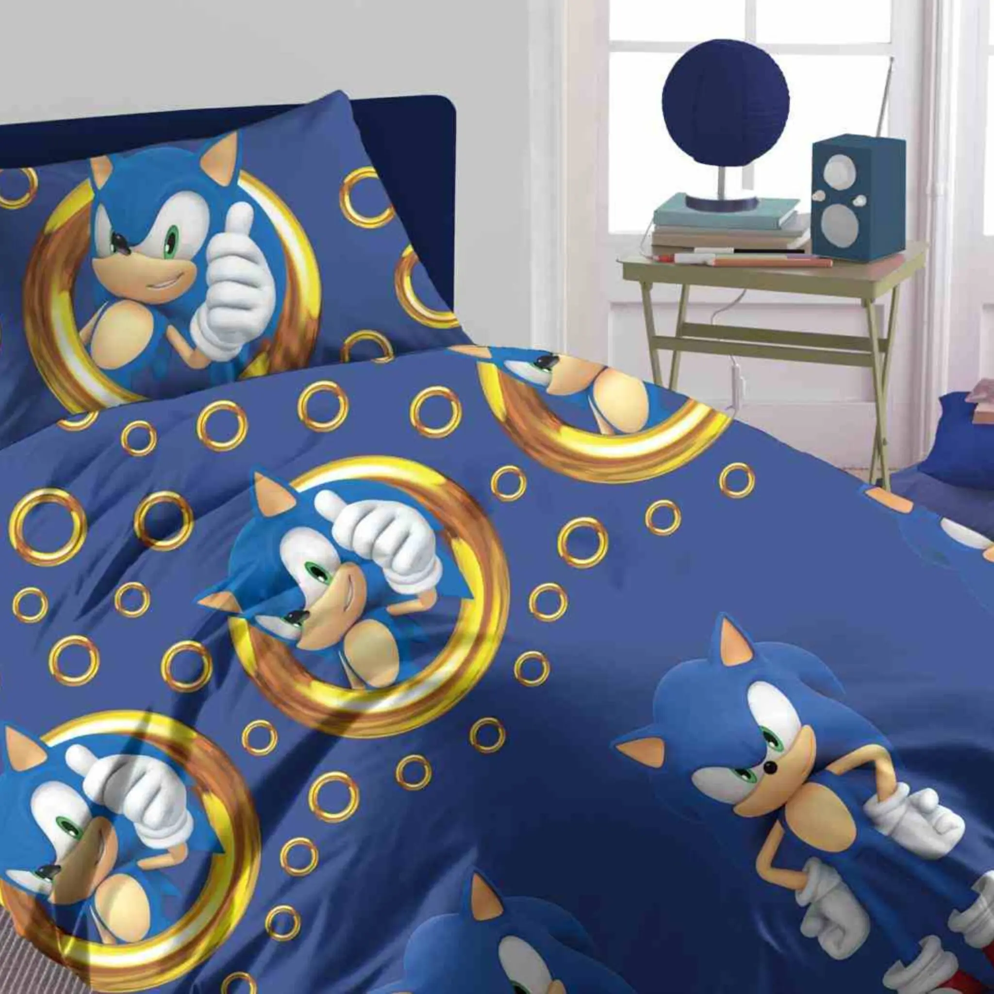 Sonic Parure Copripiumino Singolo in Cotone R227