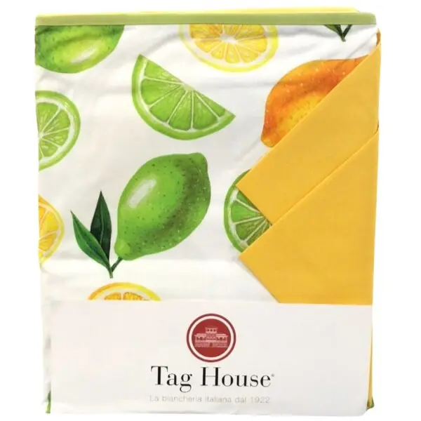 Tag House Servizio da Tavola 12 posti 150x270 cm in cotone - Dis 3774