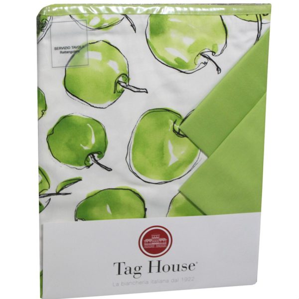 Tag House Servizio da Tavola 8 posti 150x220 cm in cotone - Dis 3730