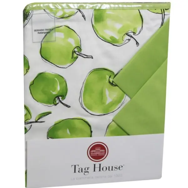 Tag House Servizio da Tavola 8 posti 150x220 cm in cotone - Dis 3730