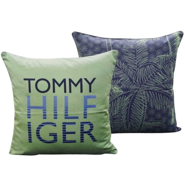 Tommy Hilfiger Cuscino Arredo in Percalle Sfoderabile con Imbottitura Sur Plus 40x40 cm