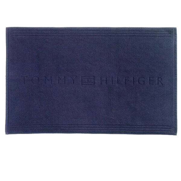 Tommy Hilfiger Tappeto Bagno Scendidoccia 50x80 60x120 cm  100% spugna di puro cotone lavabile in lavatrice