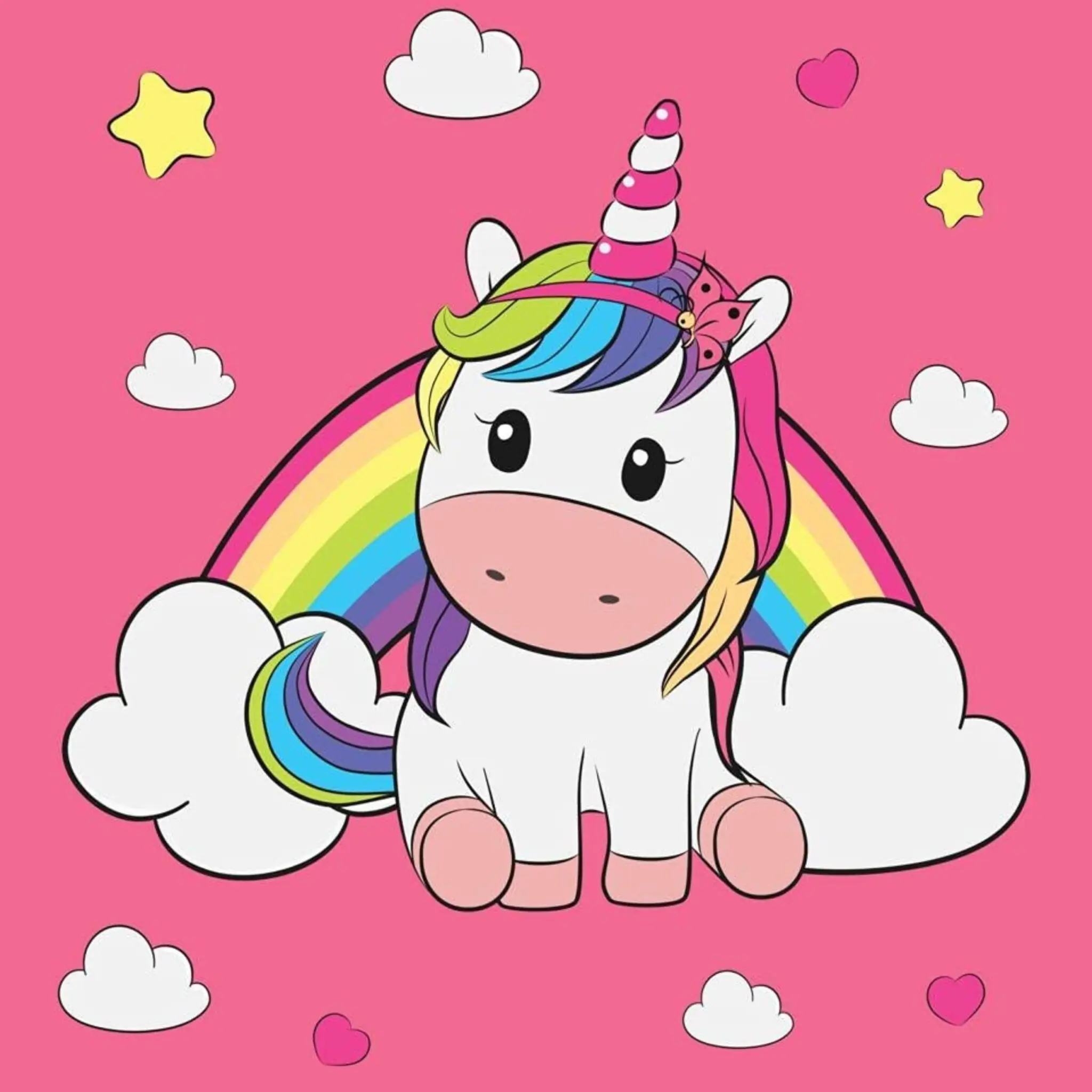 Unicorno Plaid in Pile Unicorno 120x150 cm
