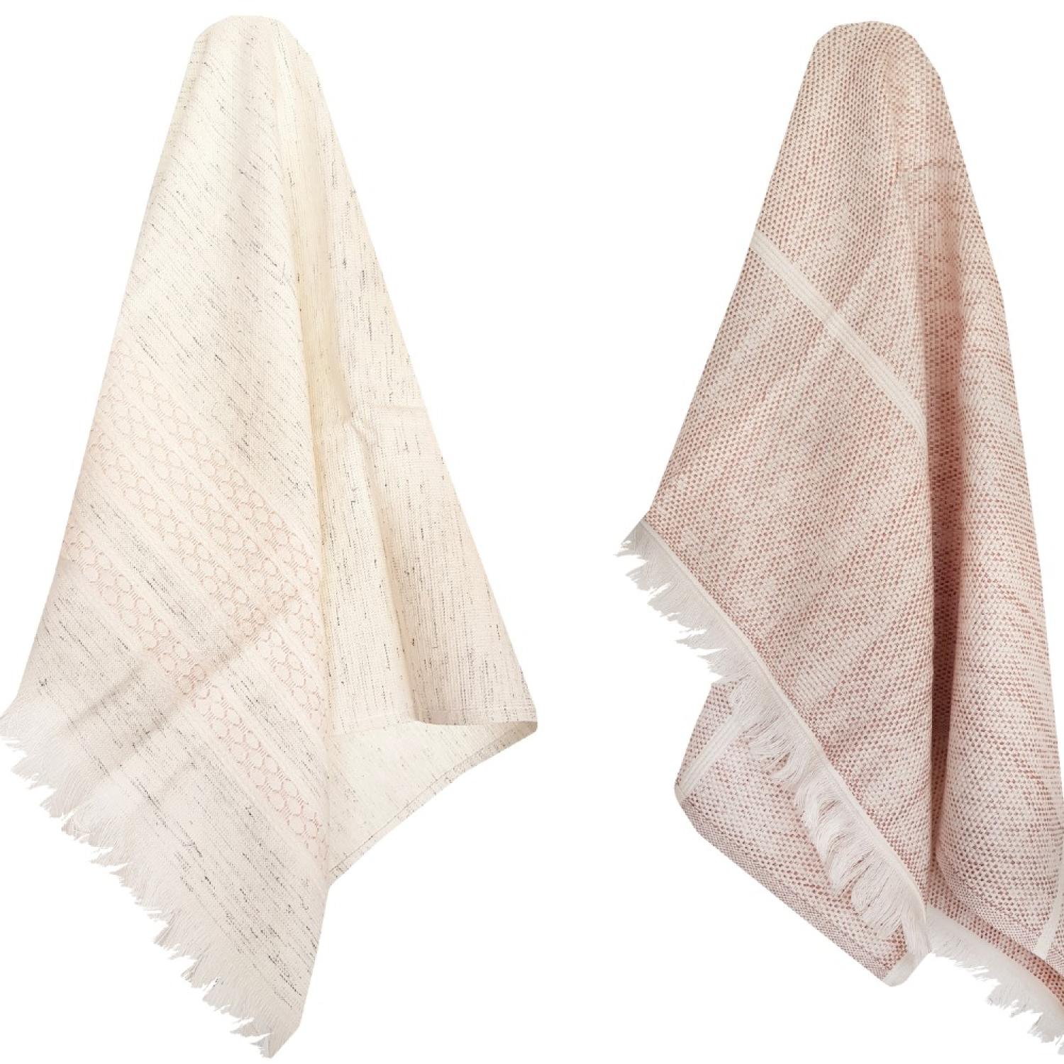 Vingi Set 2 Strofinacci Cucina in Spugna Cotone 44x73 cm Haiti, Asciugamani da cucina Asciugapiatti