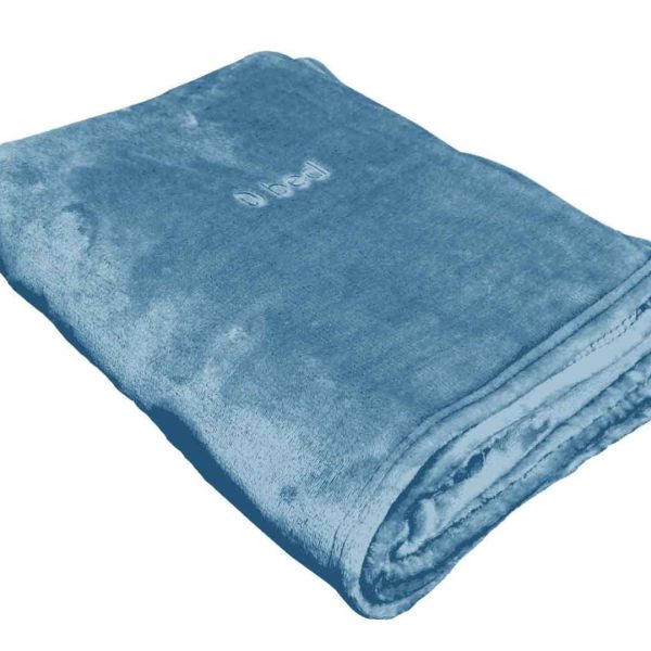 Zero Bed Plaid in Pile 130x160 cm  Avio