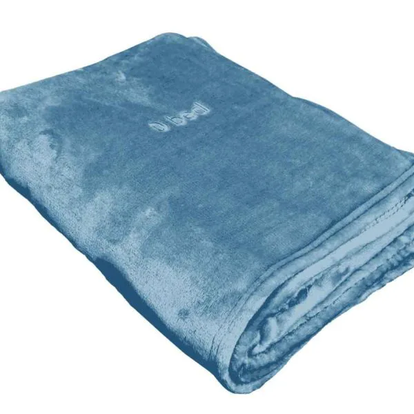 Zero Bed Plaid in Pile 130x160 cm  Avio