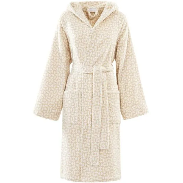 Zucchi Accappatoio in Spugna Adulto Jacquard Sempione Beige 41 - S