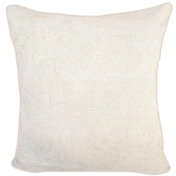 Zucchi Collection Cuscino Arredo in Raso di puro Cotone Sfoderabile con Imbottitura 60x60 cm