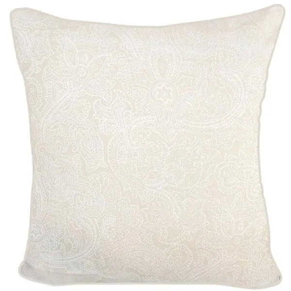 Zucchi Collection Cuscino Arredo in Raso di puro Cotone Sfoderabile con Imbottitura 60x60 cm