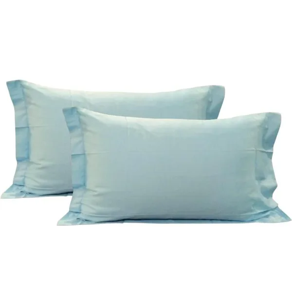 Zucchi Set 2 Federe per Cuscini Letto 50x80 in Raso -