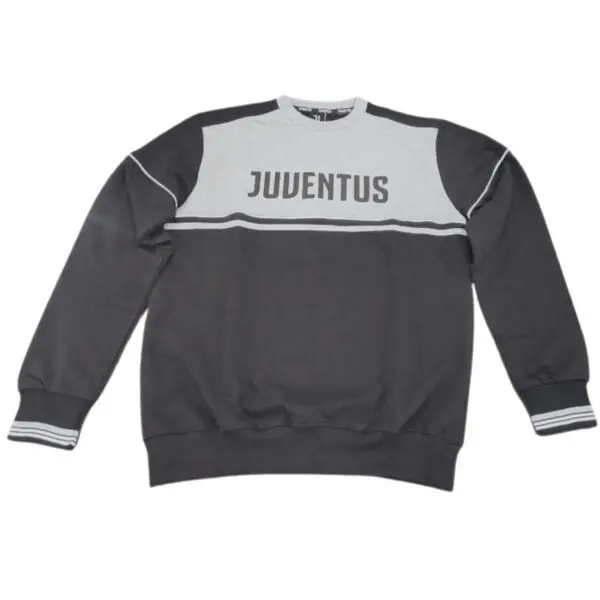 Juve Felpa In Cotone Bianco/Nero