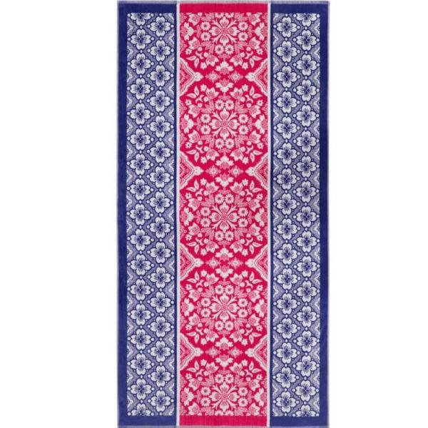 Bassetti Granfoulard Telo Mare Spugna di Cotone Jacquard, Telo Bagno 450 g/m², 90x180 cm Posillipo L1