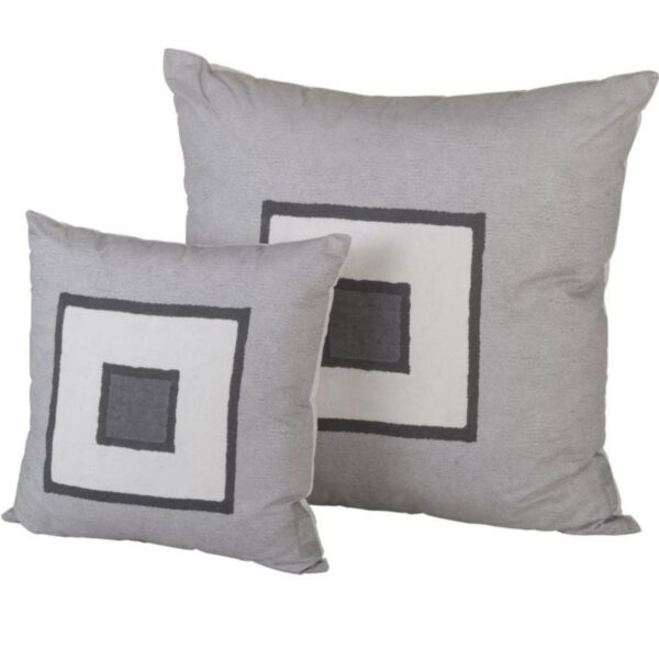 BedArt Carrara Cuscino Arredo in Cotone Sfoderabile con Imbottitura Smart 40x40 cm