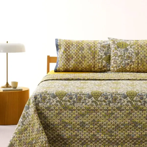 Bassetti Granfoulard Completo Letto Lenzuola Raso Matrimoniale Tigullio