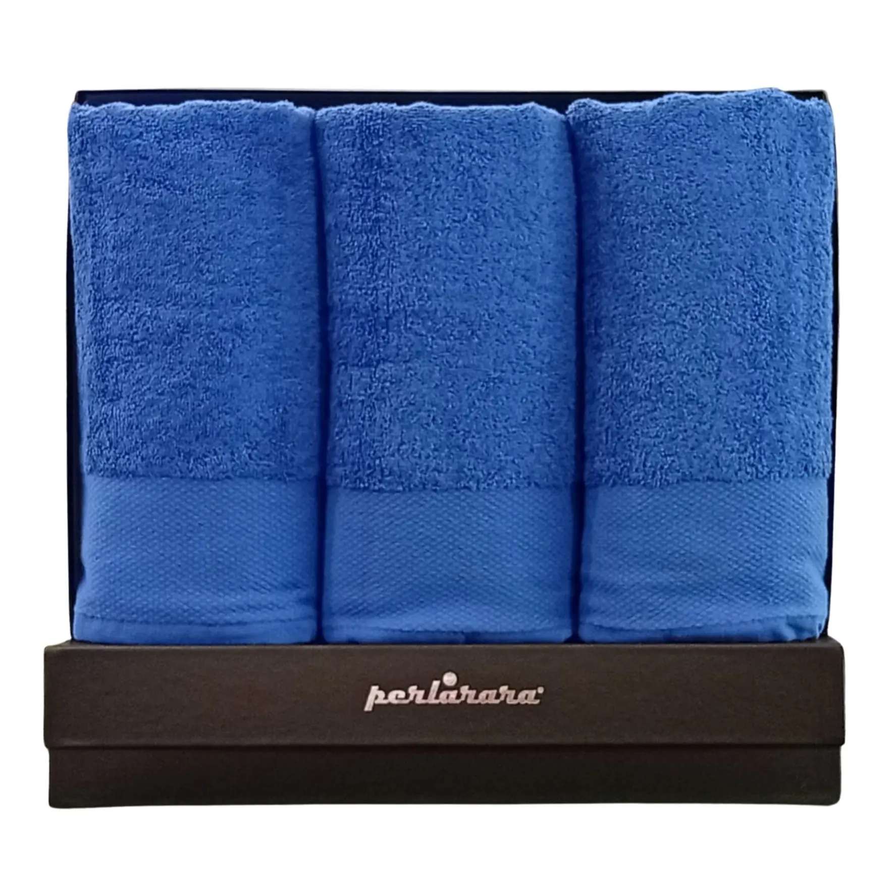 PERLARARA Set Asciugamani Viso e Bidet in Cotone 6 pezzi