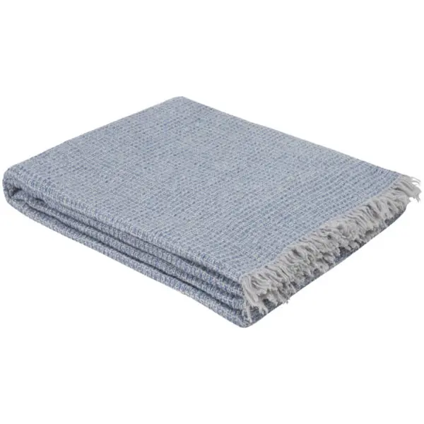 Bellora Plaid Arredo Armonia 130x170 cm Nido d'Ape con Frange